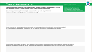 Teamtalk Toetsconstructie Teamtalk Toetsconstructie