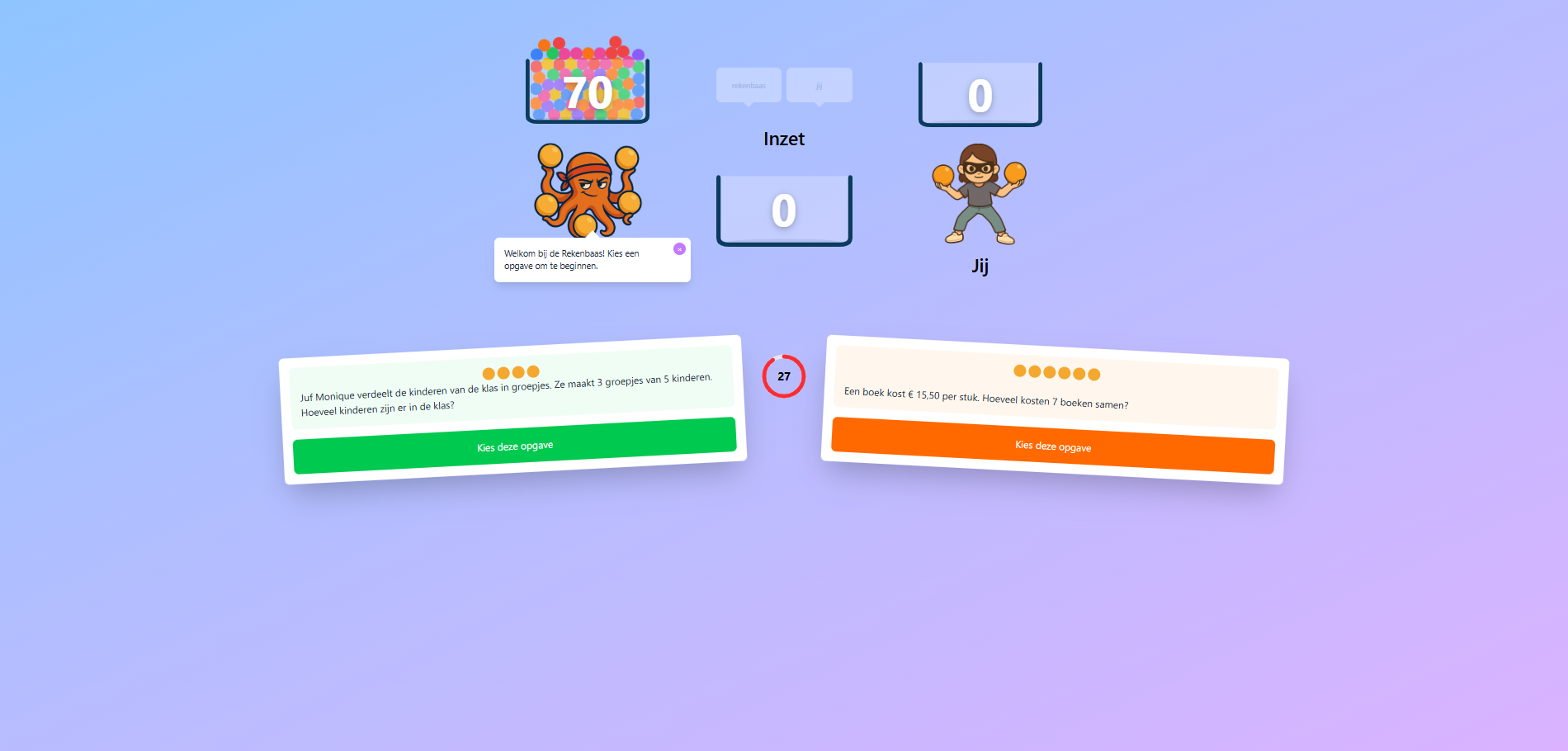 Rekenbaas schermafbeelding