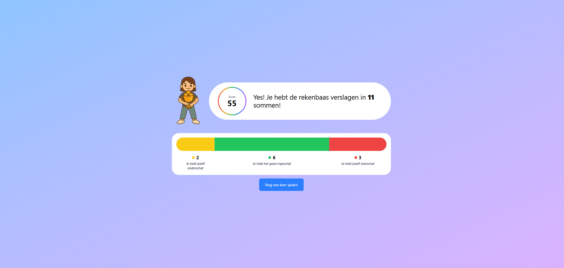 Rekenbaas schermafbeelding