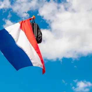 Geslaagd! De vlag mag uit! Geslaagd! De vlag mag uit!