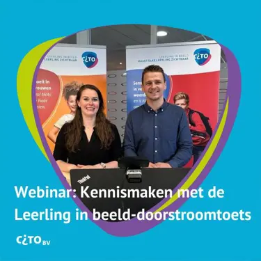 Webinar Leerling in beeld-doorstroomtoets Webinar Leerling in beeld-doorstroomtoets