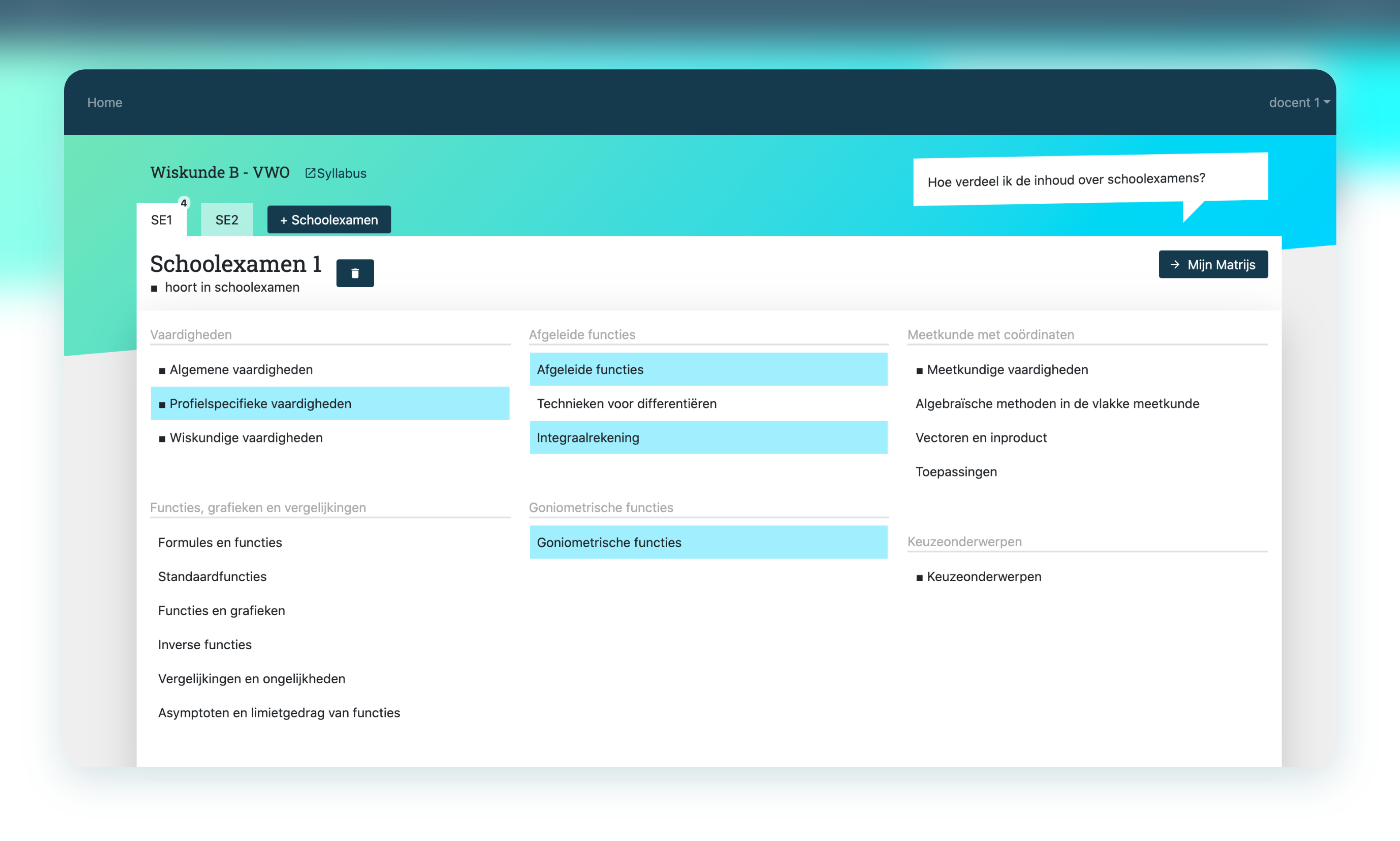CitoLab - Schoolexamenwijzer