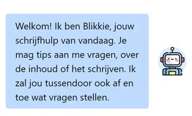 Schrijfblik Blikkie Chat Schrijfblik Blikkie Chat