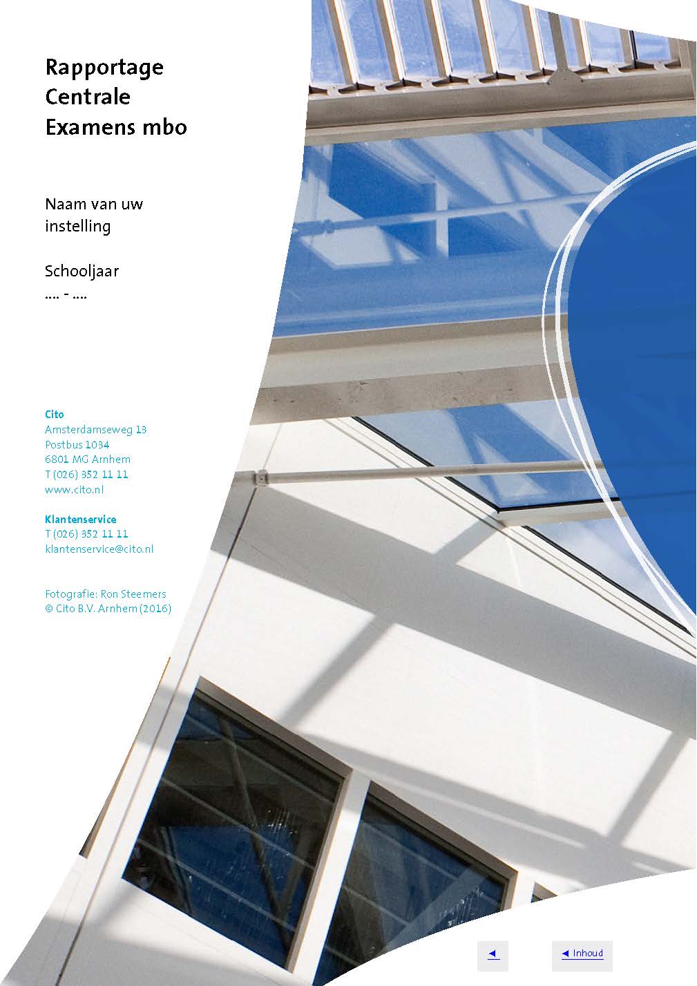 Advies rapportage Centrale Examens mbo 