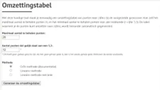 CitoLab - Tool omzettingstabel CitoLab - Tool omzettingstabel