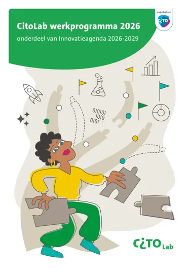 Cover CitoLab werkprogramma 2026 onderdeel van Innovatieagenda 2026-2029 CitoLab werkprogramma 2026