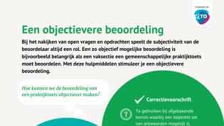 Een objectievere beoordeling Een objectievere beoordeling