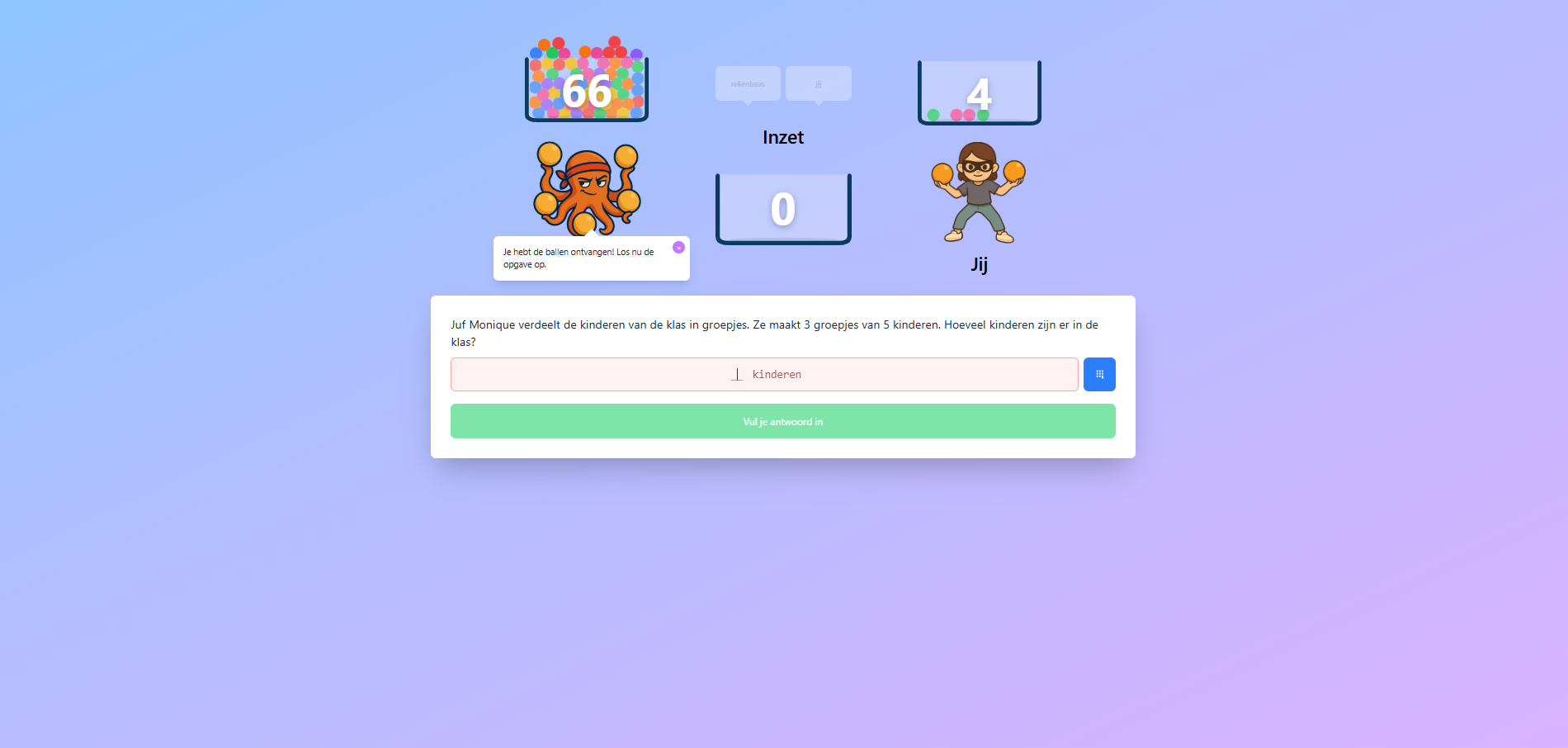 Rekenbaas schermafbeelding