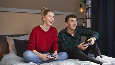 CitoLab - twee leerlingen gamen CitoLab - twee leerlingen gamen