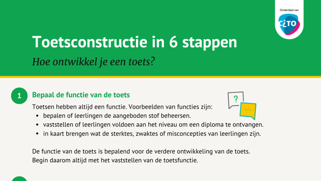 Een toets kiezen of maken | CitoLab