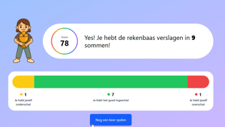 Rekenbaas schermafbeelding Rekenbaas schermafbeelding