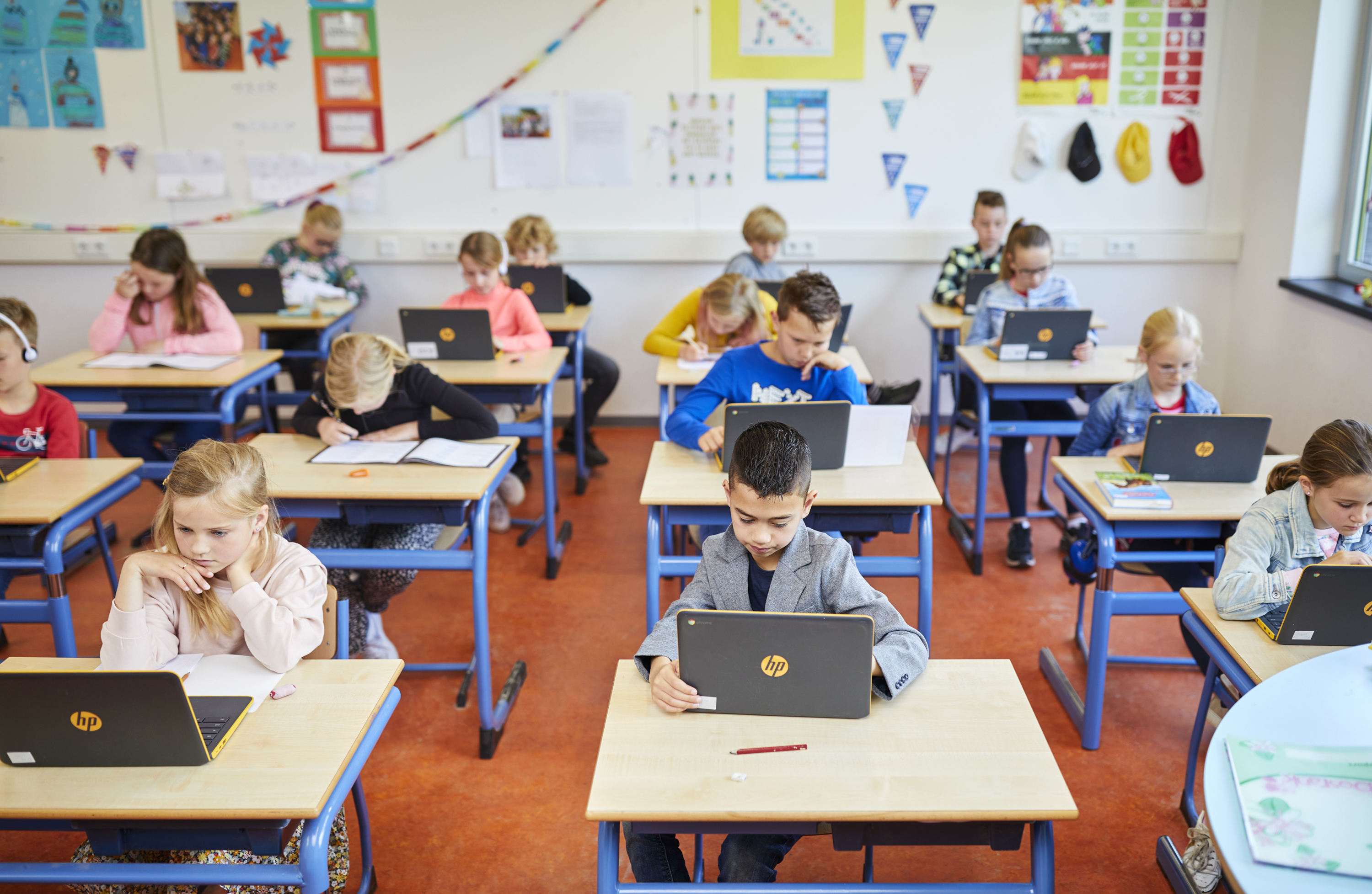 Leerlingen primair onderwijs in de klas